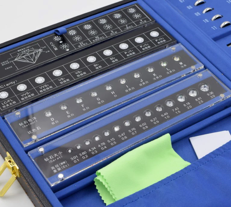 

Diamond Tool Set Waist Mirror Magnifier Cutting Mirror Drill Pen Side Drill Appraisal Instrument Identification instrument set