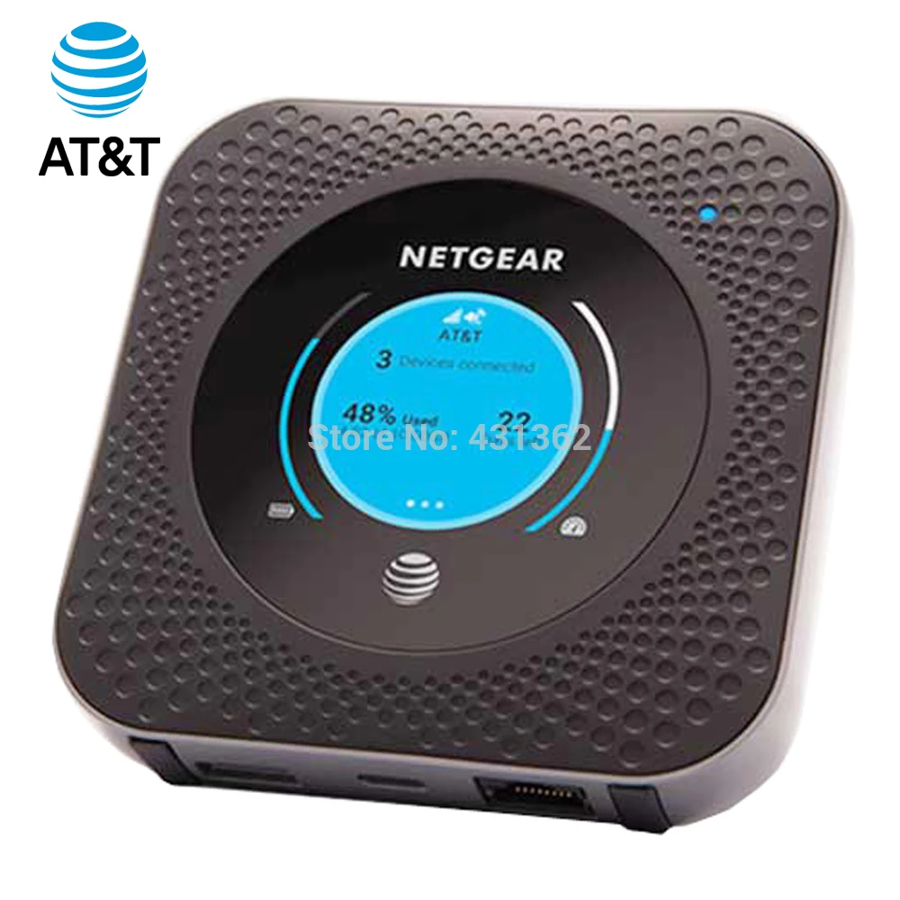 Один лот 10 шт. Netgear AT&T MR1100 Cat16 1 Гбит/с Nighthawk 4G LTE Мобильный Wi Fi маршрутизатор точки