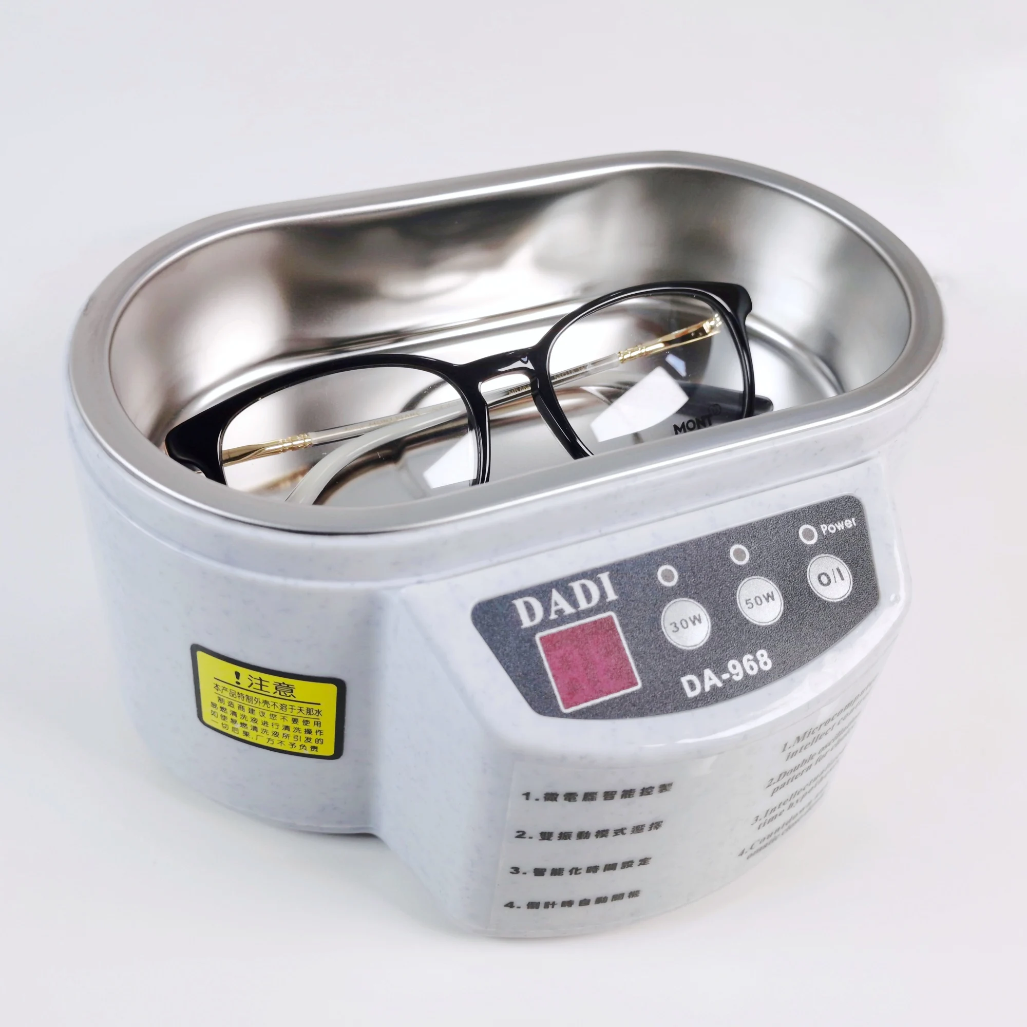 

Ультразвуковой очиститель для ювелирных изделий, печатных плат, 60 Вт, 600 мл