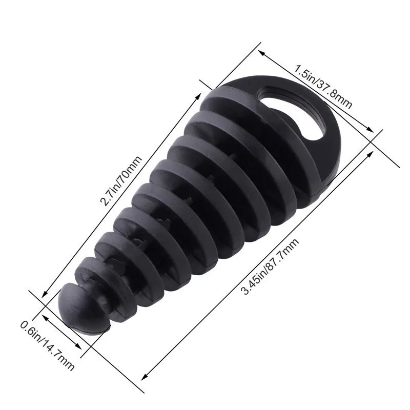 Длинная мотоциклетная задняя труба из ПВХ модель 15-38 мм | Автомобили и мотоциклы