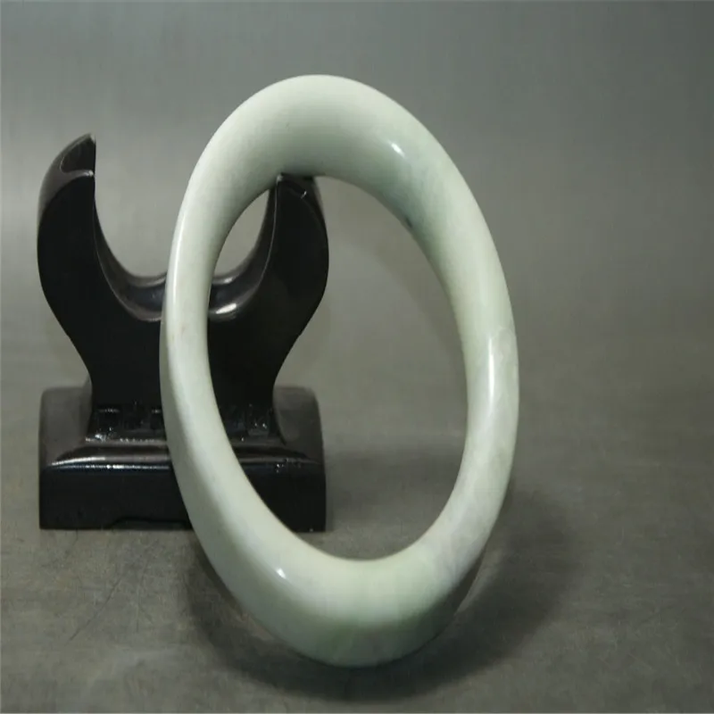 Коллекционные изделия Китай натуральные нефриты браслет мужской 71 мм внутренний