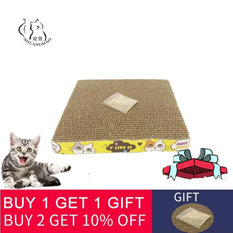 Кошачьи игрушки кошачья кожа Когтеточка товары для котят коврик из