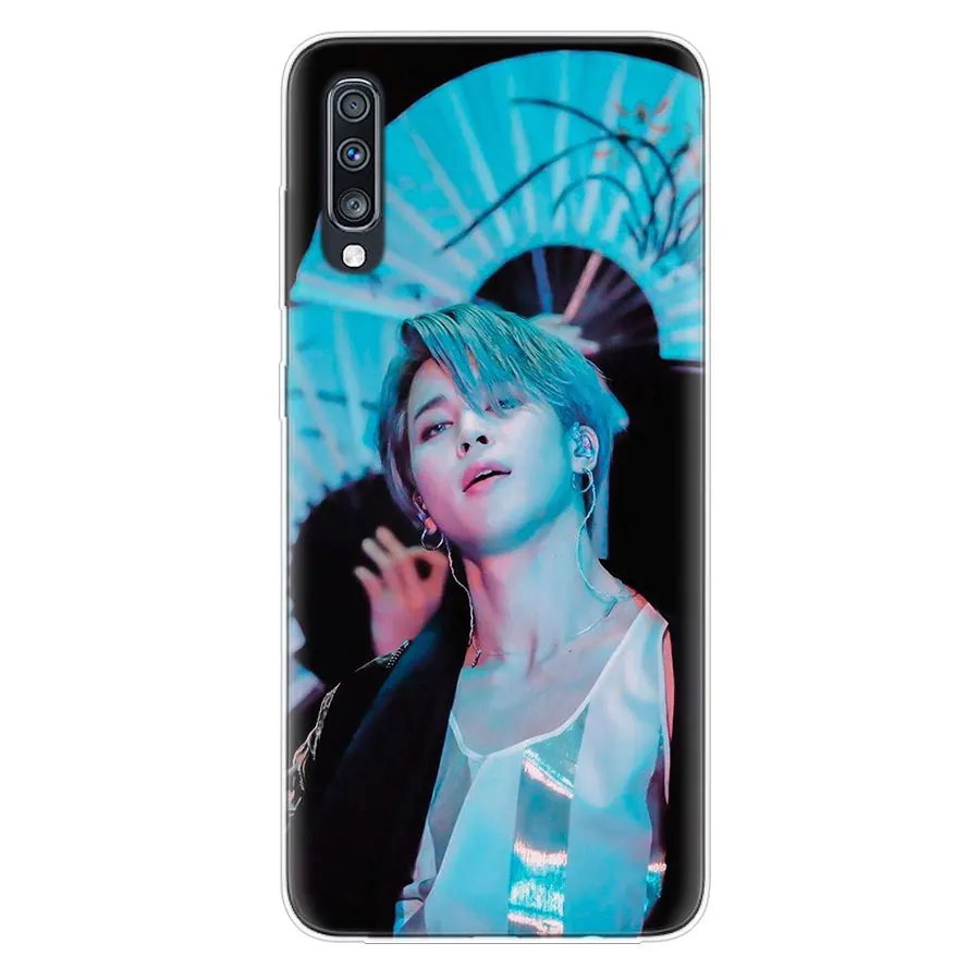 Kpop Park Ji Min JiMin чехол для Samsung Galaxy A51 A71 A50 A70 A20 A30 A40 A10 A20E J4 J6 A6 A8 A7 A9 2018 | Мобильные