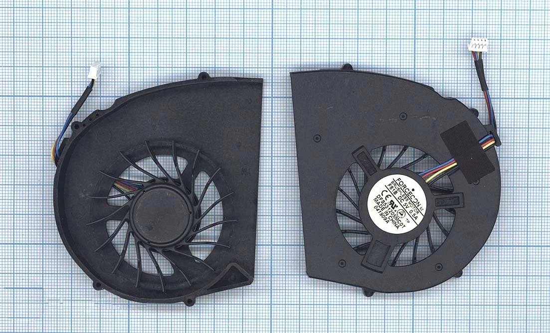 Вентилятор (кулер) для Gateway MS2266 ID58, Packard Bell EasyNote TR85, TR86, TR87, p/n: DFS531205MC0T F81B (4-pin)
