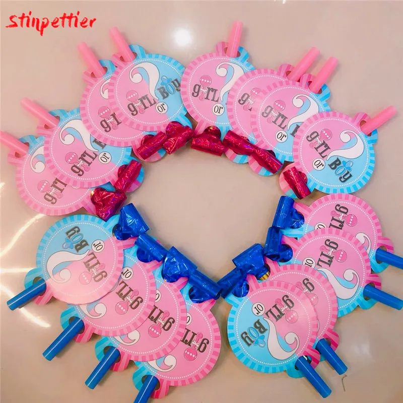 Одноразовая посуда розовый синий мальчик или девочка баннер Соломинки торт
