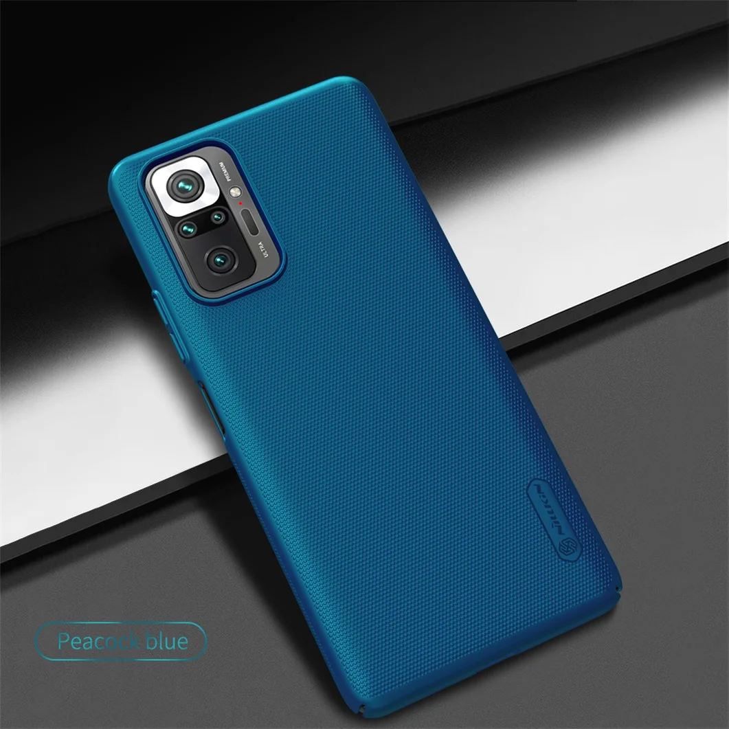Для Xiaomi Redmi Note 10 Pro Max чехол 10S 4G 5G крышка Nillkin суперматовый чехол-накладка на заднюю
