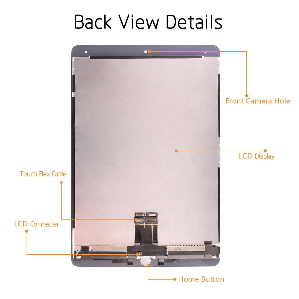 Протестированный OEM дисплей для iPad Pro 10 5 LCD сенсорный экран A1701 A1709 A1852 стеклянная