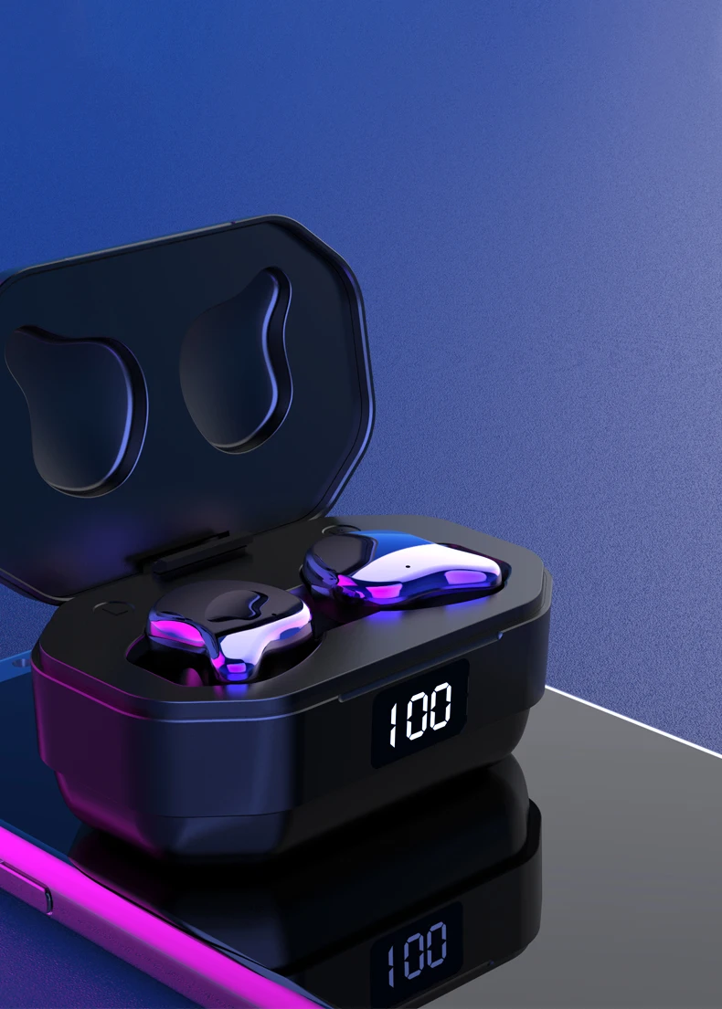 G01 Беспроводной bluetooth стерео наушники портативные наушники водонепроницаемые наушники с зарядный чехол