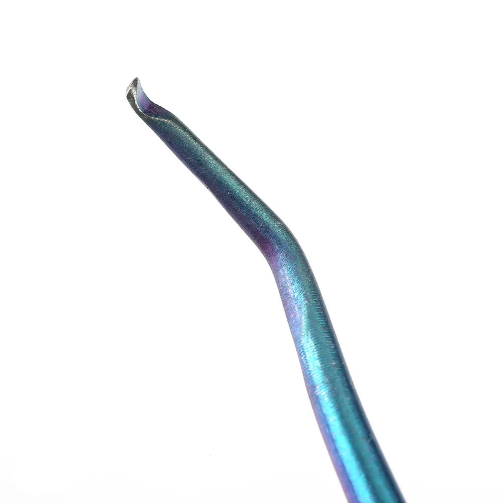 2020 новый стиль безопасная ложка из нержавеющей стали для ногтей пилка