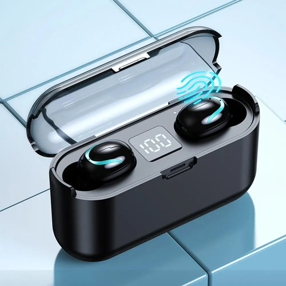 

S1 Bluetooth 5.0 Earphone Smart-Touch In-ear Mini Wireless Earbuds Good Sound Quality Handsfree No Delay Headset for Phone