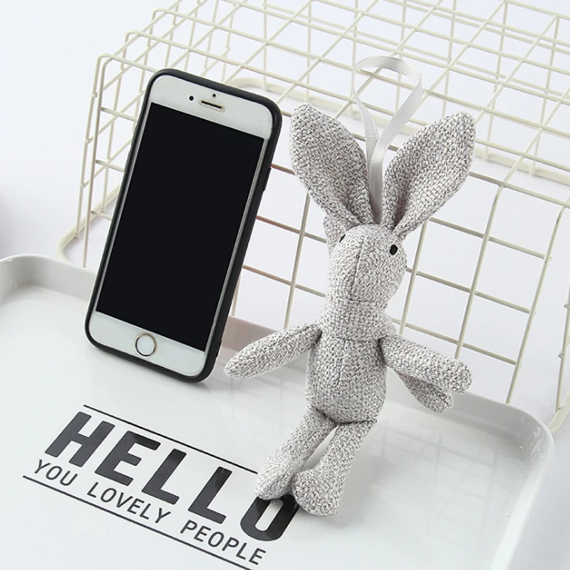 Новый плюшевый кролик Набивная игрушка в виде животного плюшевая для детской