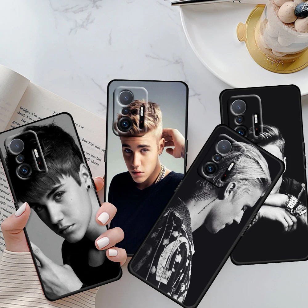 

Mr Justin pop singer Soft Shockproof Black Phone Case For Xiaomi Mi 11T Pro 11 10 Ultra Lite 11i 10i 10S 5G Cover