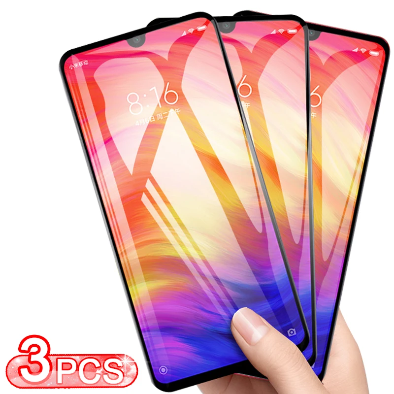 3 шт. полное покрытие из закаленного стекла для Xiaomi Redmi Note 7 8 6 5 Pro 5A Защита экрана для Redmi 6A 5A 6 PRO Защитная стеклянная пленка