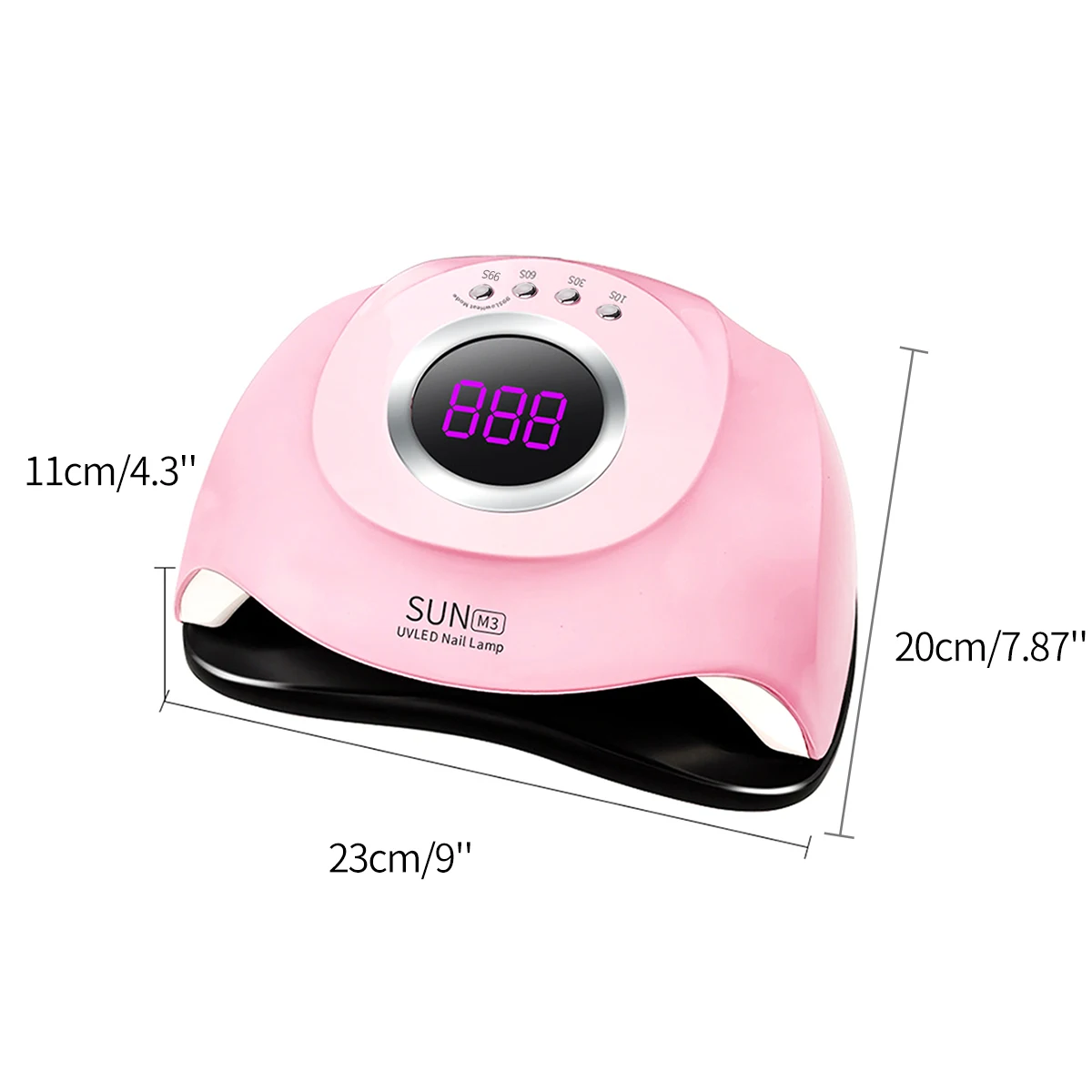 

180W UV LED Nail Lamp Nail Dryer 45 LEDs Lamp Quick Drying Nail Gel Polish Manicure Pedicure Professional Nail Salon Lamp Dryer
