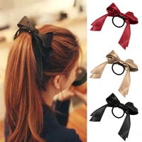 cute bows elastic hair band rope scrunchies hair accessories for women girls ponytail holder headbands rubber bands headwrap