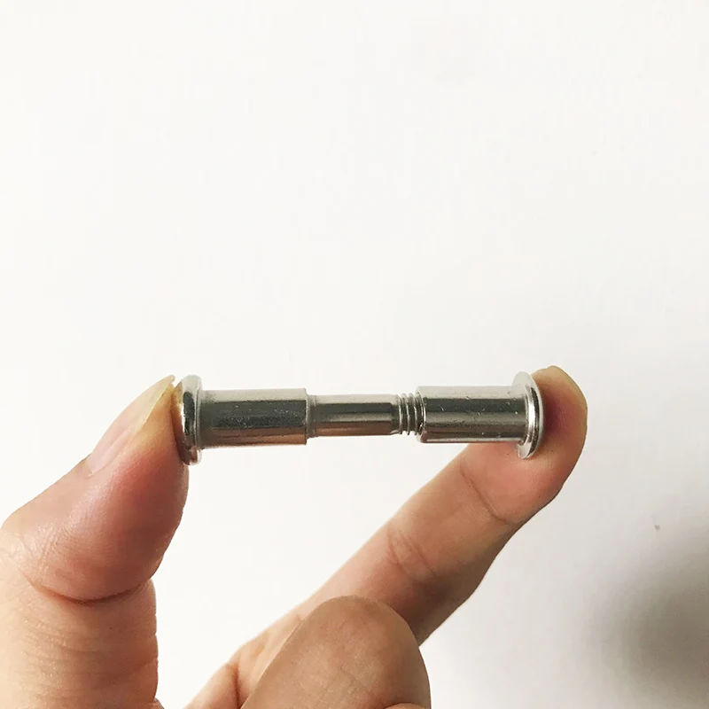 Складной крюк для Xiaomi Mijia M365 электрический скутер шарнир болт ремонт закаленная сталь замок фиксированный Болт Винт M365 Запчасти для скутера - Цвет: Fixed Bolt Screw