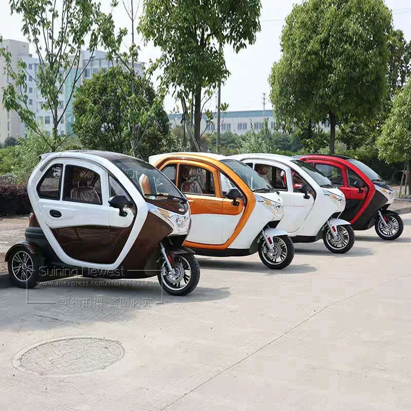 Preise Drei Rad Motorrad Kleine Auto Passagier Trike Ebike E Fahrrad Behinderte Mobilität Roller Volle Geschlossen Bike Elektrische Dreirad