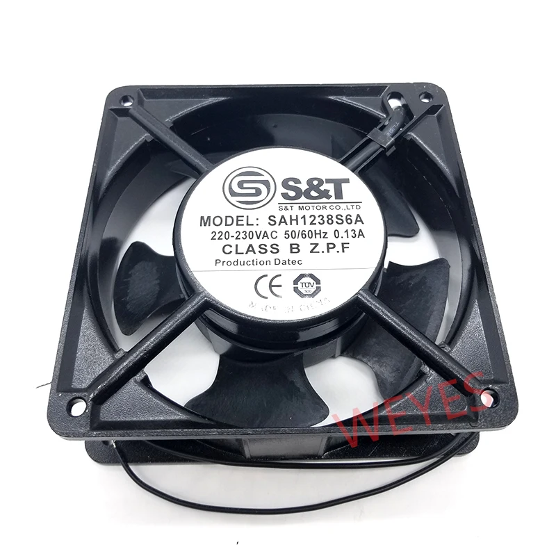 

S&T 12038 220V 0.13A SAH1238S6A 12CM/cm Chassis Cabinet Fans