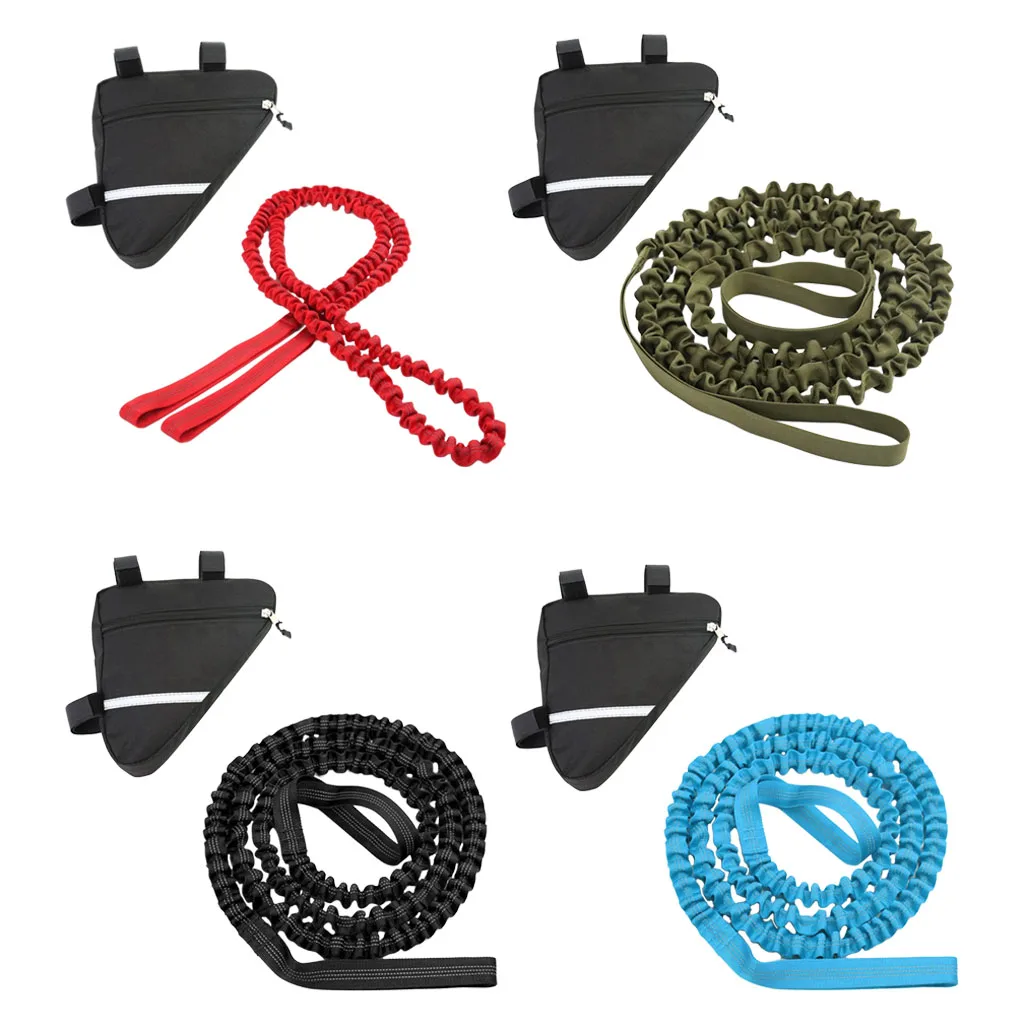 Буксировочный трос для велосипеда "Extra Strong Bike Towing Strap with Loops Pulling Childs 2.5m Bungee Cord Stretches up to 4.5m".