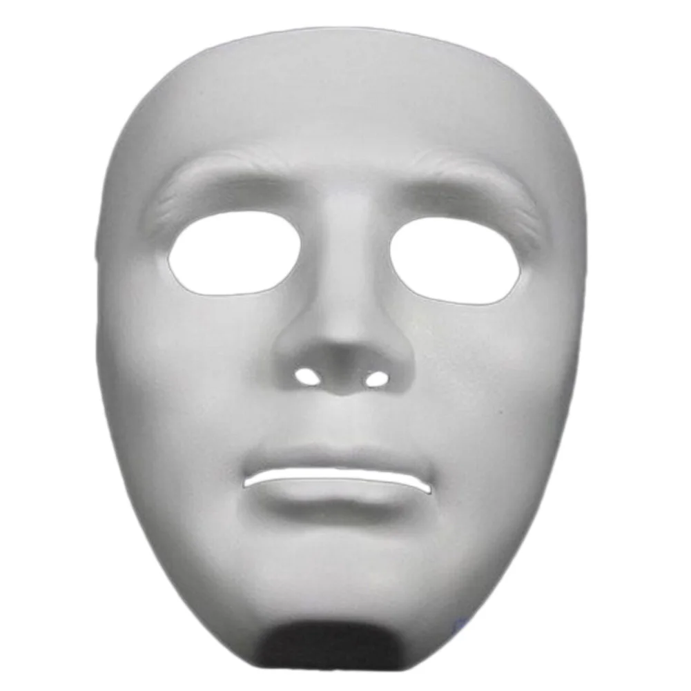 Маски для вечевечерние НКИ на Хэллоуин сделай сам страшная гримаса белая