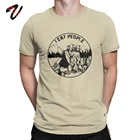 Модная футболка с надписью I ненавидеть людей с надписью I Eat людей медведь для мужчин футболка Кемпинг пеший Туризм короткий рукав; Классическая Детская одежда; Футболки для девочек 100% хлопковая футболка