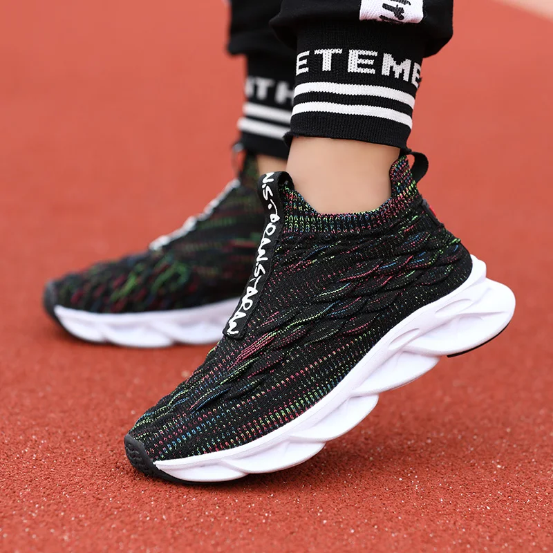 Детская обувь для бега спортивная кроссовки теннисные носки Детские корзина