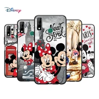 black soft mickey minne have fun for huawei y9s y6s y8s y9a y7a y8p y7p y5p y6p y7 y6 pro prime 2020 2019 phone case