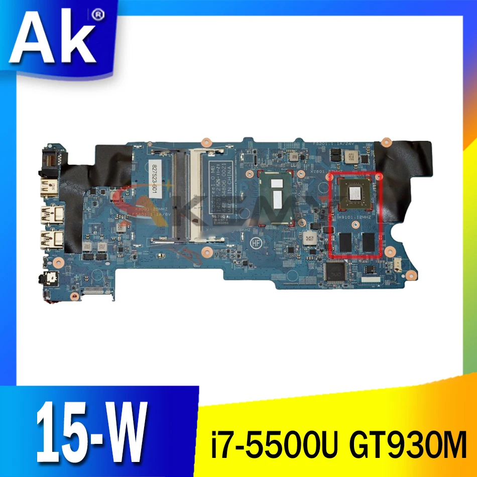 

For HP x360 m6-w 15-w 15t-w Motherboard 807540-501 DDR3L GT930M SR23W i7-5500U fully tested well