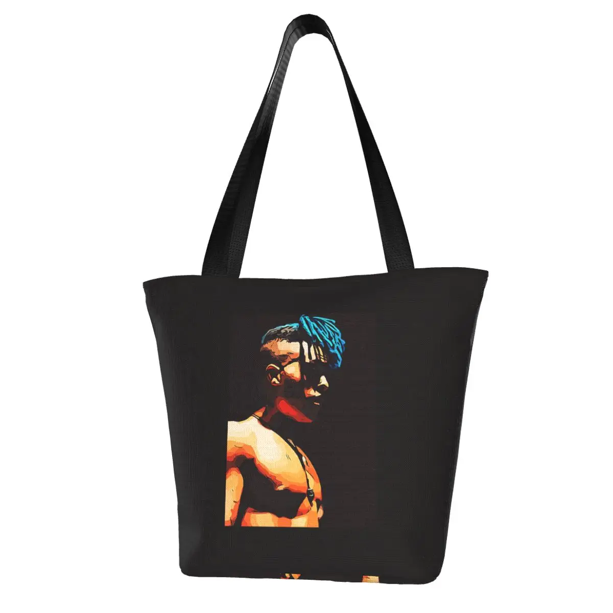 

Xxxtentacion Shopping Bag Gift Reusable Handbag Cloth School Student Bags