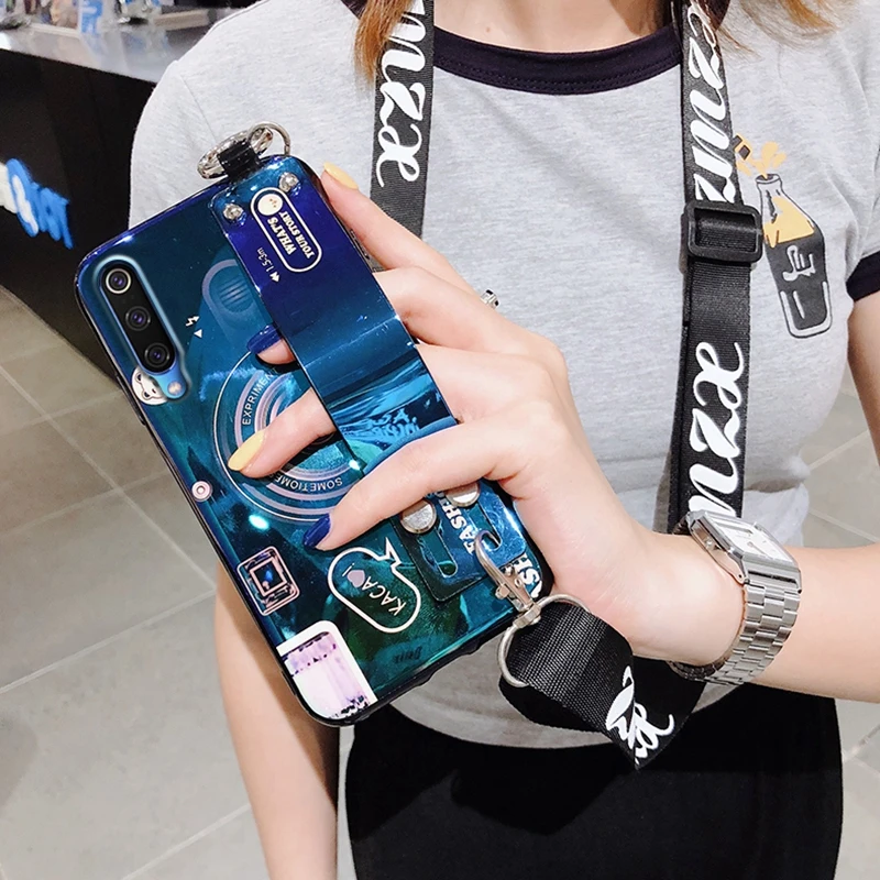 Ремешок на запястье для телефона с 3d камерой xiaomi max 2 3 3pro A1 A2 note2 note3 a2lite cc9 redmi go k20