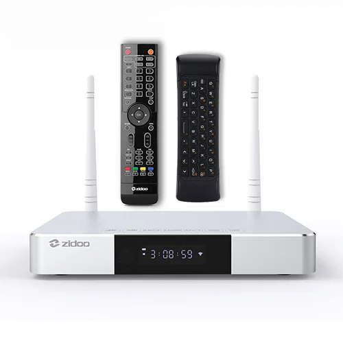 Zidoo Z9S медиаплеер 4K Смарт ТВ приставка Android 7,1 система NAS 2 Гб DDR 16 Гб eMMC приставка HDR Android приставка HDR 10 бит ТВ приставка - Цвет: With V9 Air Mouse
