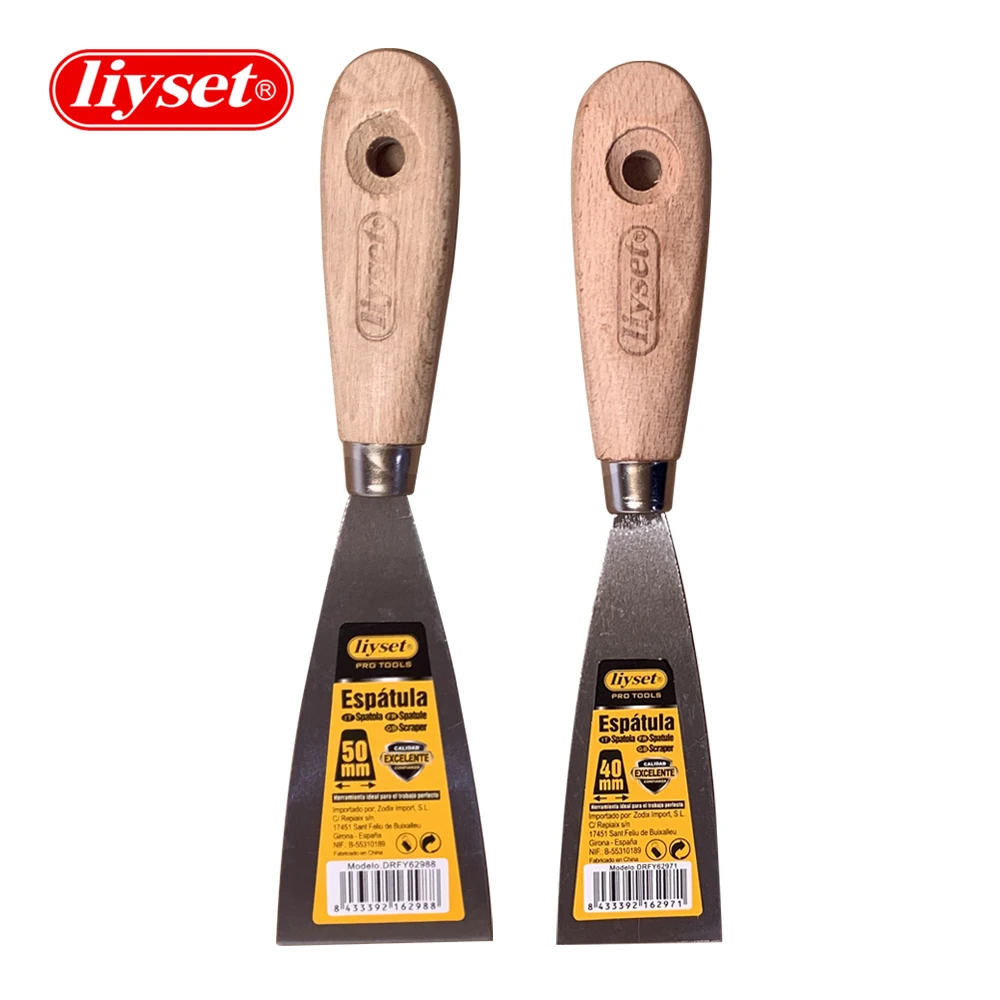 Стальная лопатка Liyset нож для нанесения шпатлевки инструмент покраски 1/2/3/4/5