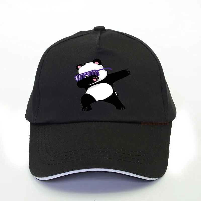 Вытирая панда со смешными героями из мультфильмов бейсбольная кепка обувь для