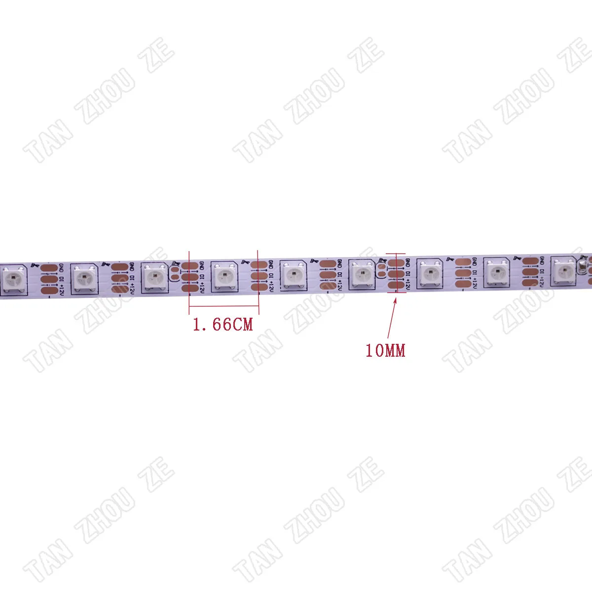 Пиксельная Светодиодная лента RGB 1 м 2 3 4 5 ws2815 12 В постоянного тока (WS2812B/WS2813)