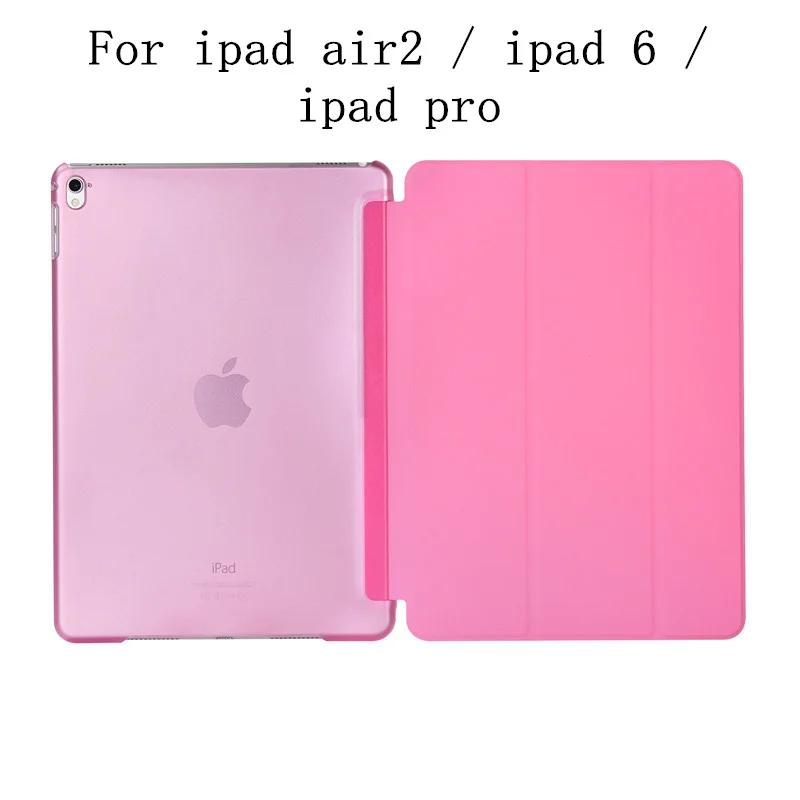 For ipad air2 pink Роскошный планшет противоударный Смарт кожаный чехол-подставка для Apple IPad Air Pro 9,7 дюймов IPad 2 3 4 I Pad 5 6 Air 1 2 Coque - Цвет: For ipad air2 pink