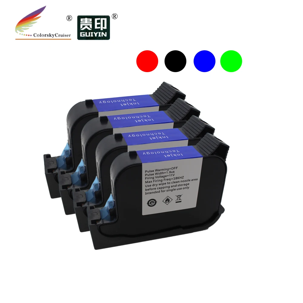 Быстросохнущие пигментные чернила P127 картридж для струйных принтеров Smart Handy QR