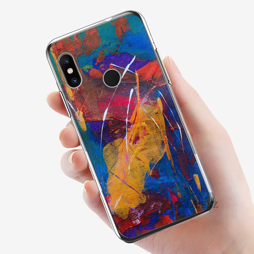 Чехол для телефона Xiaomi Redmi GO 7 S2 4A 4X5 5A плюс 6 6A 7A K20 Pro крышка горящие граффити