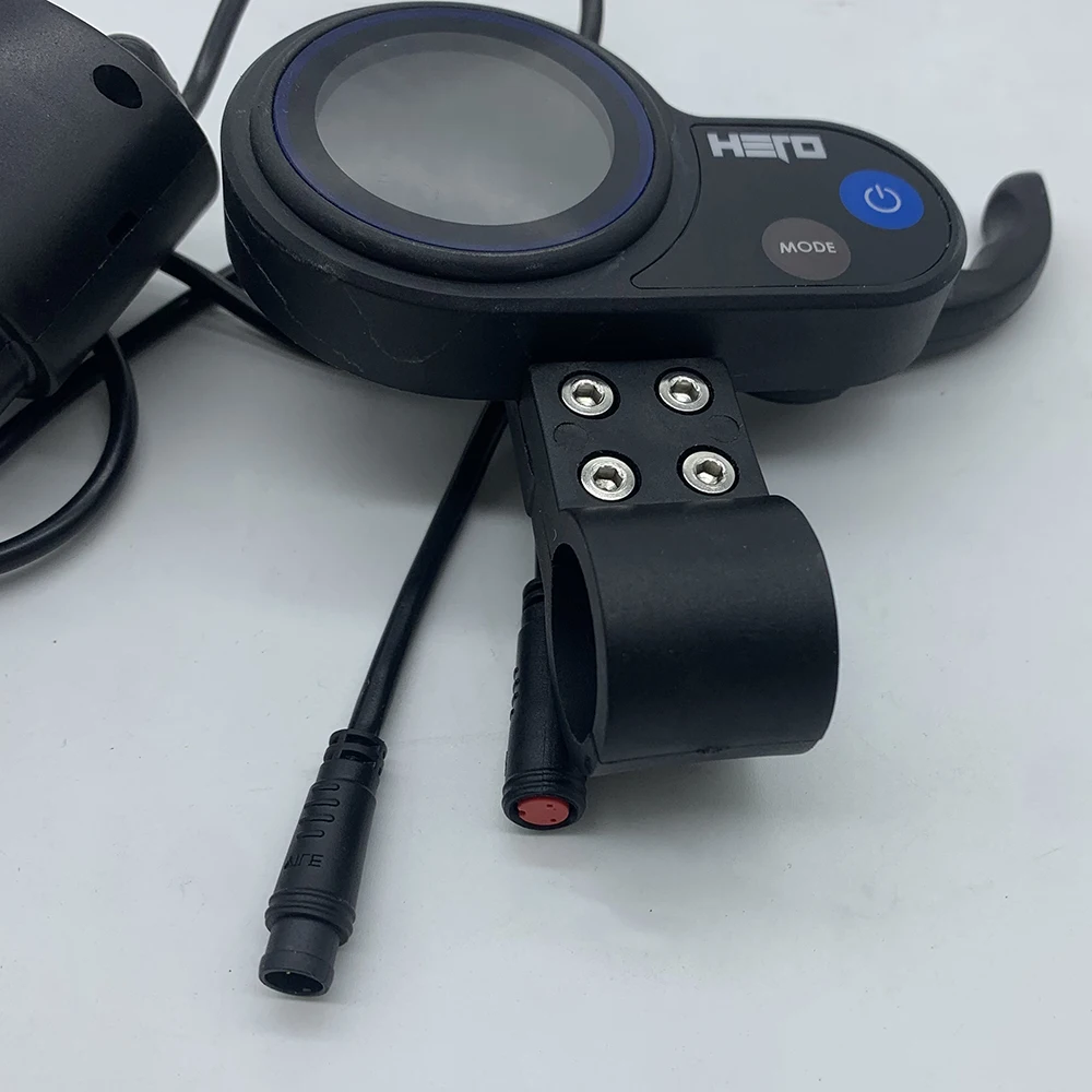 Дисплей QS-S4 с регулятором на палец + кабель зажигания ключа и фары (для