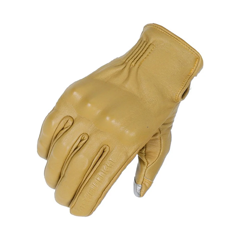 Мотоциклетные Перчатки из натуральной кожи для мужчин и женщин