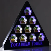 tower led bottle presenter for night club liquor bar