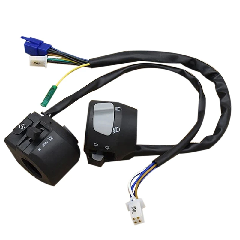 

2 шт., переключатель сигнала поворота для мотоцикла Yamaha YBR125 YBR 125 2002-2013