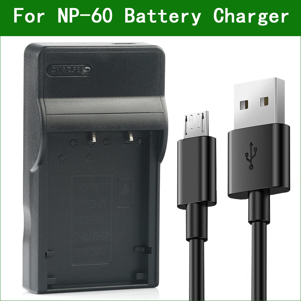 NP60 NP-60 Камера Батарея Зарядное устройство для ЖК-дисплея с подсветкой Fujifilm FinePix 50i