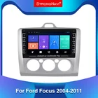 Автомобильный радиоплеер WIFI BT Android для Ford Focus Exi AT Mk2 2004-2011 мультимедийный стерео видеоплеер GPS навигация