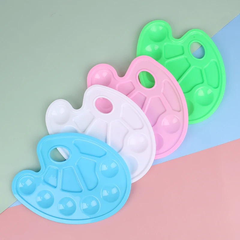 

Painting Plastic Palette Drawing Tray Color Palette DIY Art Supplies for Kids