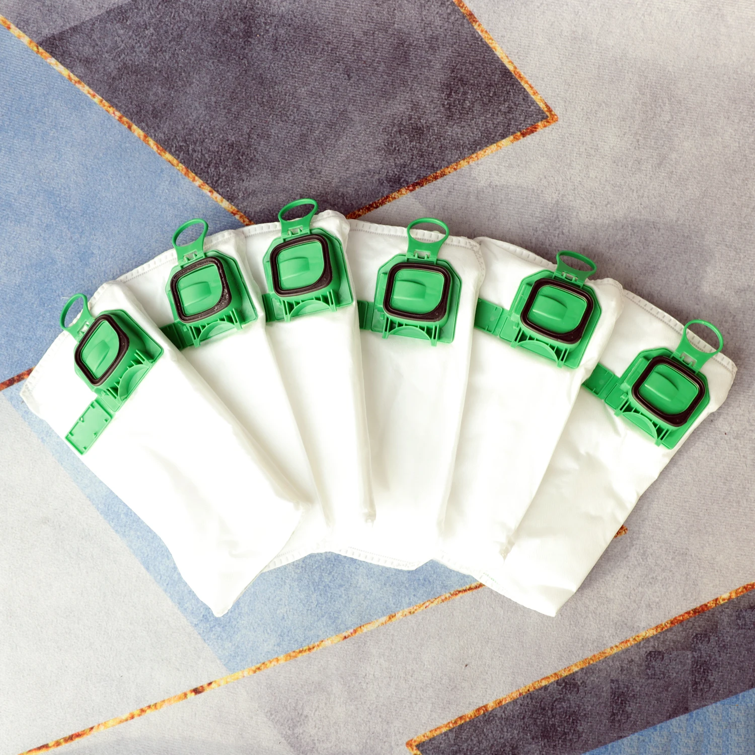 

6 pieces High efficiency dust bag replacement VK140 VK150 Vorwerk garbage bag FP140 Bo speed Kobold vacuum cleaner