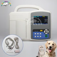 animal dog cat digital 3 channel ecg machine portable medical ecg veterinary equipment