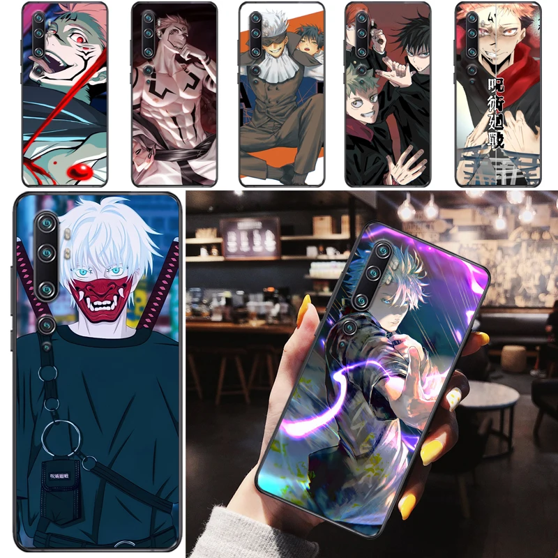

Jujutsu Kaisen Yuji Itadori Fushiguro Megumi Sukuna Satoru Gojo Phone Case For Xiaomi Mi CC9 Pro CC9e Back Cover Carcasa Funda