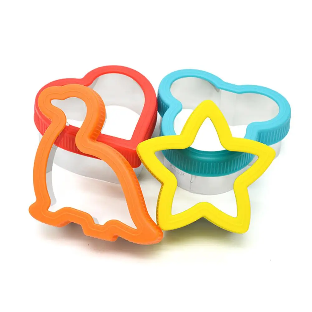 Studyset 4 шт./компл. Нержавеющая сталь Овощи Фрукты резак пресс форм в форме цветка