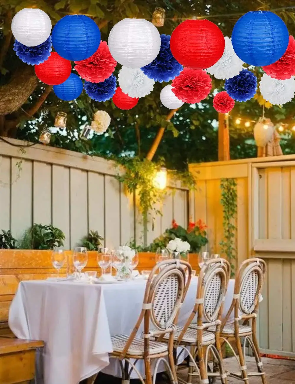 6 дюймов 15 см цветочные шарики из салфетки помпоны для свадьбы детского праздника