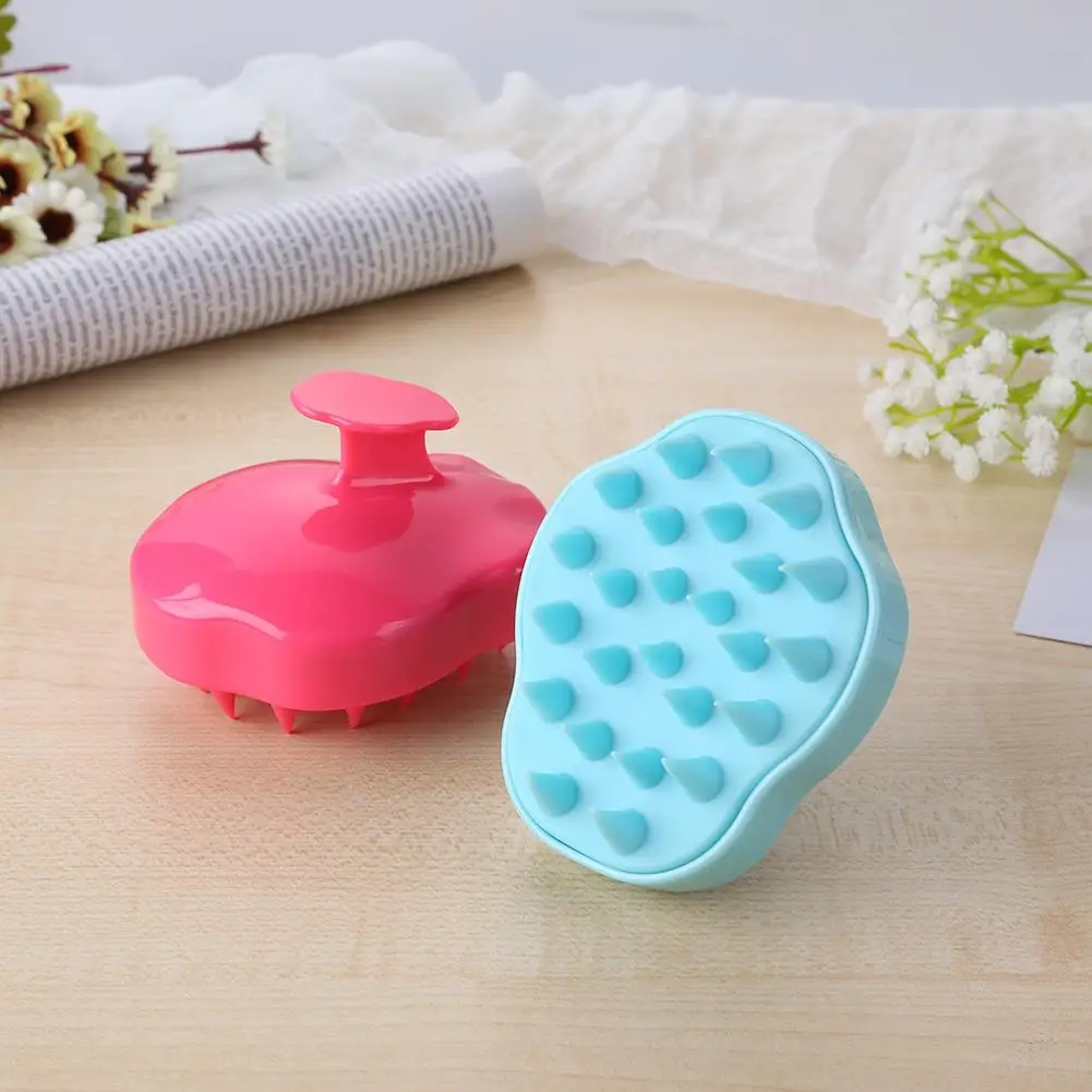 

Silicone Head Body Scalp Massage Brush Comb Shampoo Hair Washing Comb Shower Brush Bath Spa Slimming Massage Brush